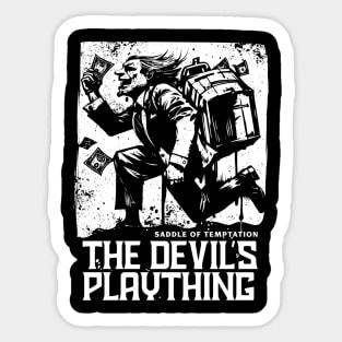 THE DEVIL'S PLAYTHING Sticker